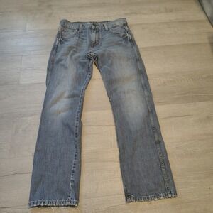 Wrangler Retro Slim Straight Leg Jeans Mens 30x30 Medium Wash Denim Western